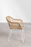 SKLUM Chaise de Jardin en rotin synthétique Zole Blanc