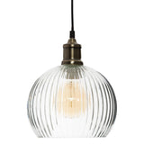 Atmosphera - Suspension Laye - verre D20 cm