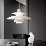 50cm Blanc Moderne Simple Salle Manger Salon Lumière Suspension luminaire