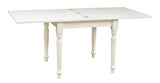 Biscottini Table carrée Extensible 90x90 cm Made in Italy | Table Cuisine et Salle a Manger | Table en Bois Salle a Manger | Table bistrot carrée
