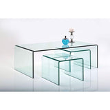 Kare 76743 Clear Club Table Basse (3/Set)