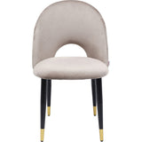 Kare Design Chaise Iris Velours Beige
