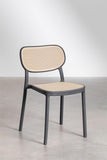 SKLUM Lot de 2 chaises de Salle à Manger empilables Omara -