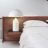 Volu Lampe De Table Tactile Bouton De Chevet, pour Chambre Salon Étude Lumière Moderne Abat-Jour en Métal De Luxe en Forme De Champignon Lampe Créative,Noir,30 * 30 * 41 Cm,incomparable123