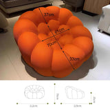 Generico Canapé Bubble - Fauteuil Simple surdimensionné, Design Ergonomique incurvé avec Maille Respirante, Pouf 3D en nid d'abeille pour Salon, Bureau | Facile à Nettoyer