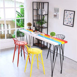 J-HOME Tabouret de bar Tabourets modernes chaise avec dossier repose-pieds tabouret tabouret rembourré chaises de salle à manger pour la cuisine | Pub | Pieds en métal pour tabouret de bar industriel