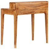 RAUGAJ Bureau d'écriture avec tiroirs en bois massif 88 x 50 x 90 cm, matériau de l'article : bois d'acacia massif