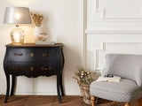 Adept Home Commode en Bois, Collection Murano Celeste