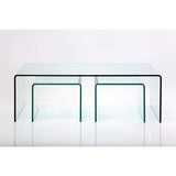 Kare 76743 Clear Club Table Basse (3/Set)