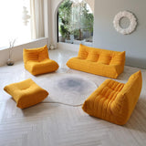 Cozy Teddy Canapé paresseux en velours et chaise au coin de la cheminée, fauteuil poire double pour salon, chambre à coucher, bureau, salon Togo – Confort et tilité