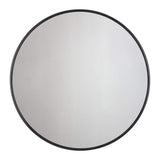 Decorline Adelina Miroir circulaire Noir 76,2 x 76,2 cm