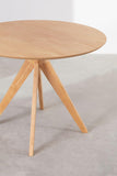 SKLUM Table de Salle à Manger Ronde Ø100 cm en Bois Sekiz -
