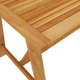vidaXL Table à Dîner de Jardin Table de Salle à Manger Table de Patio Meuble de Jardin Extérieur Terrasse 140x70x73,5 cm Bois d'Acacia Massif