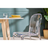 Chaises empilables Design Transparentes (Lot de 2) THALYSSE