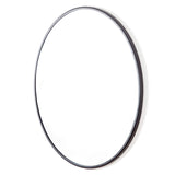 Decorline Adelina Miroir circulaire Noir 76,2 x 76,2 cm
