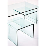 Kare 76743 Clear Club Table Basse (3/Set)