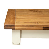 BISCOTTINI INTERNATIONAL ART TRADING Table Extensible en Bois, 122 x 82 x 80 cm