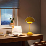 anso Lampe de bureau sans fil à LED tactile USB à intensité variable pour chambre à coucher (bleu)