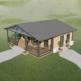 Villa de luxe déplaçable et préfabriquée de type conteneur, pour restaurant, bar, hôtel, entrepôt, hôpital, appartement, bureau, école, dortoir