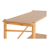 House Nordic Table Console en Bambou Naturel 83x32x80,5 cm