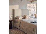 Vente-unique - Tête de lit déhoussable 150 cm - Coton et Lin - Beige - TAHIME