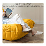 ArtsPavilion Canapé De Sol Paresseux Doux, Chaise Au Coin du Feu, Canapé Accent Bean Bag pour Salon Salon Bureau, Amovible, Lavage L Green