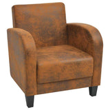 vidaXL Fauteuil Salon Salle de Séjour Chambre à Coucher Bureau Intérieur