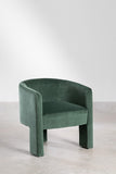 SKLUM Fauteuil en Velours Xastru Vert Jungle