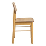 Furniture To Go Lot de 2 chaises de Salle à Manger Barlow en chêne Mat