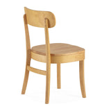 HOMN LIVING Pack de 2 chaises Nala en Chêne, Bois Massif, 45,5 cm (Largeur) 49 cm (Profondeur) 83 cm (Hauteur)