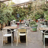 Kartell Generic A, Set de 2 Chaises, Noir, 52,5 x 52 x H 79 cm