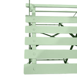 Avril Paris Table et chaises Pliantes bistrot Balcon terrasse- 2 Places - Vert - Flore.