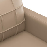 vidaXL Fauteuil Cappuccino 60 cm Similicuir, Fauteuil, Fauteuil de Baignoire, Fauteuil Club, canapé, canapé Confortable, siège de canapé, Fauteuil TV