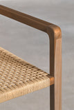 SKLUM Chaise de Salle à Manger en Bois de Teck Monsxau Bois de Teck