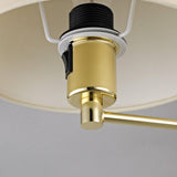 Lindby Applique Murale Tissu Pola (Moderne) en Beige Textile e. a. pour Salon & Salle à manger (1 lampe,à E27), Applique, Lampe Murale, Eclairage, Luminaire Mural