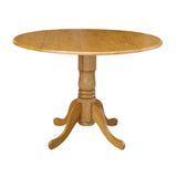 International Concepts T04-42DP Table ronde en chêne 106,7 cm