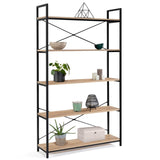 IDMarket - Etagère XL 5 Niveaux Detroit Design Industriel 170 cm