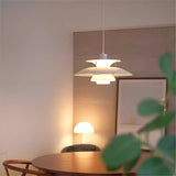 50cm Blanc Moderne Simple Salle Manger Salon Lumière Suspension luminaire