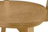 Chaises scandinaves Finition chêne (Lot de 2) Leena