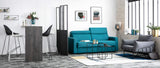 Miliboo Tabourets de Bar Design Noir 76 cm (Lot de 2) ONA