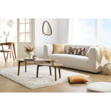 Miliboo Tables Basses gigognes scandinaves Bois foncé Noyer (Lot de 2) ARTIK