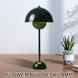 Starnearby Lampe de Table LED Pot de Fleurs, Lampe de Chevet Rechargeable Sans Fil, Lampes Champignon Tactile Dimmable avec 3 Modes de Luminosité, Lampes de Bureau Décorative Rétro