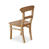Loberon Chaise Masters - Bois de Teck revalorisé - H/L/P env. 92/52 / 52 cm - Marron Vieilli, Marron Vieilli