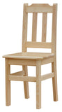 k koma Chaise laquée en bois de pin massif, parfaite pour la cuisine ou la salle à manger