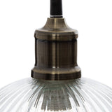 Atmosphera - Suspension Laye - verre D20 cm