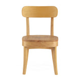 HOMN LIVING Pack de 2 chaises Nala en Chêne, Bois Massif, 45,5 cm (Largeur) 49 cm (Profondeur) 83 cm (Hauteur)