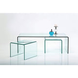 Kare 76743 Clear Club Table Basse (3/Set)