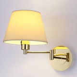 Lindby Applique Murale Tissu Pola (Moderne) en Beige Textile e. a. pour Salon & Salle à manger (1 lampe,à E27), Applique, Lampe Murale, Eclairage, Luminaire Mural