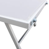 Rebecca Mobili Chaise Longue, Lit De Soleil avec Baldaquin, Blanc, Aluminium PVC Polyester, Jardin Mer - Dimensions 38x186x61 (HxLxP) - Art. RE6567