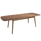 Ángel Cerdá - Table de Salle à Manger Extensible en Bois de Noyer - Table de Salle à Manger rectangulaire Moderne - Table de Salon Polyvalente et Fonctionnelle - 180/260 x 100 x 76 cm